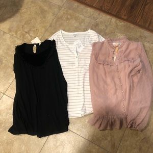 Size small boutique shirt lot